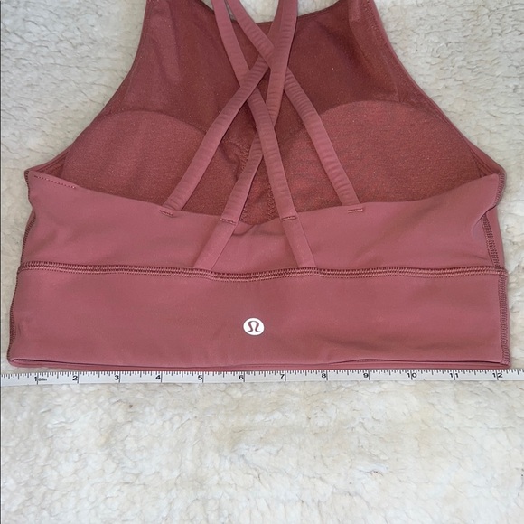 lululemon athletica Pink Sports Bra Size 6 - Picture 14 of 16